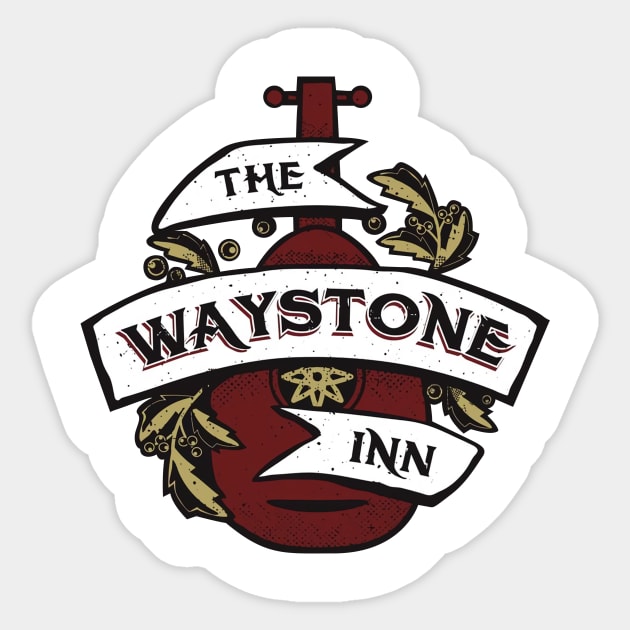 Name Of The Wind The Waystone Inn Sticker by chaxue